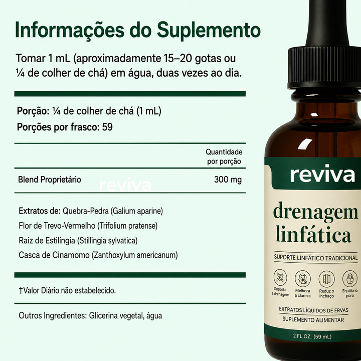 Kayvor® Gotas para Drenagem Linfática