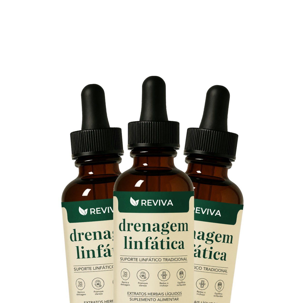 Reviva® Gotas para Drenagem Linfática