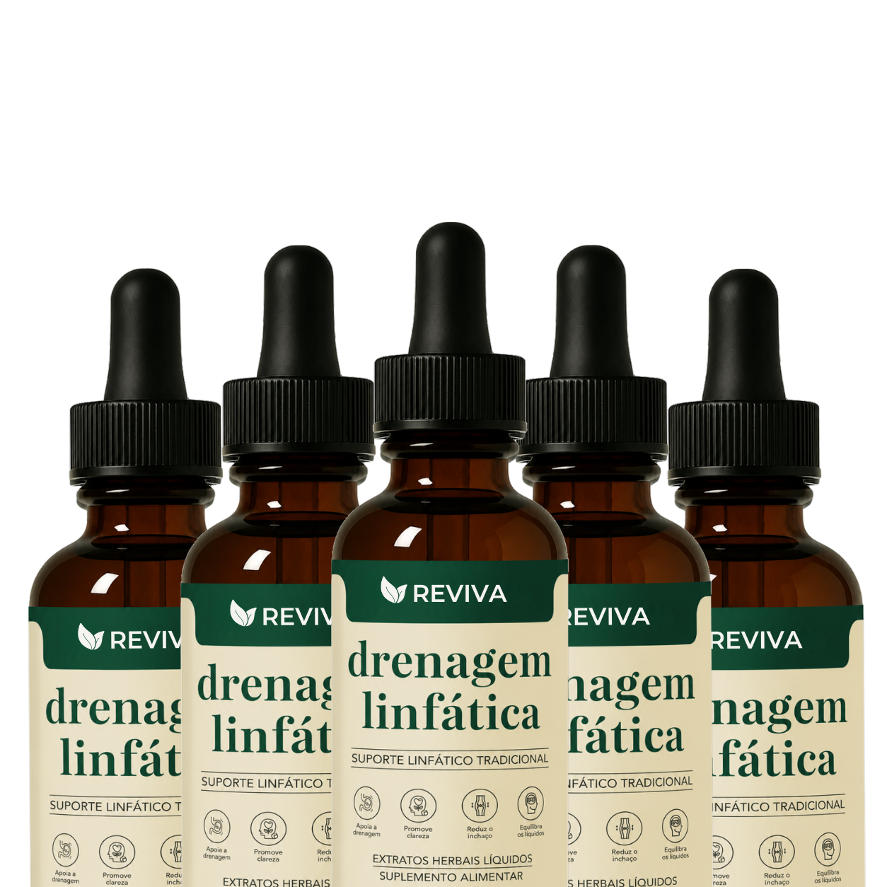 Reviva® Gotas para Drenagem Linfática
