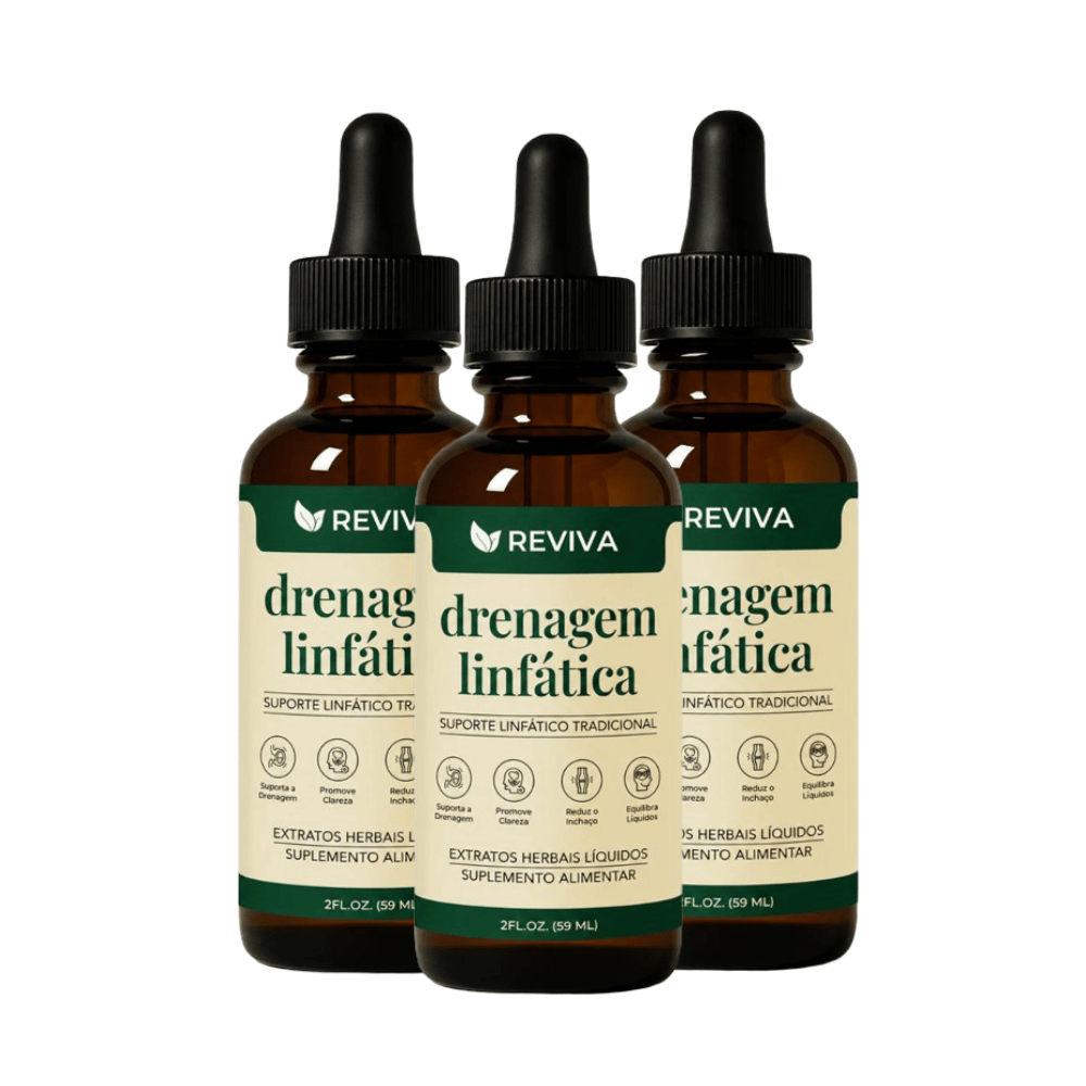 Reviva® Gotas para Drenagem Linfática