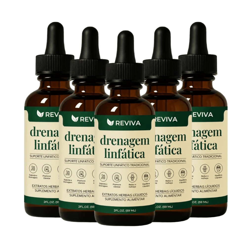 Reviva® Gotas para Drenagem Linfática