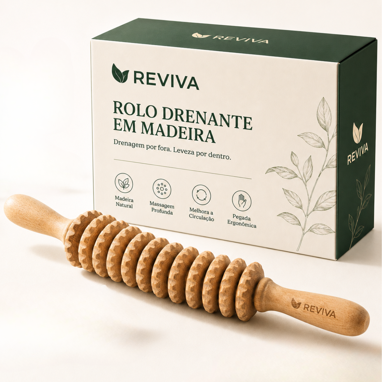 Reviva - Rolo de Drenagem Corporal Reviva